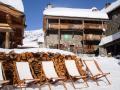 gite auberge confortable ski randonnee terrasse alpes queyras viso